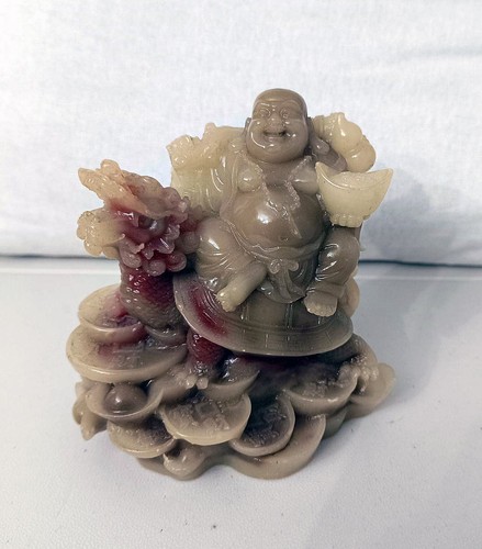 Statue bouddha rieur sur - rieur,