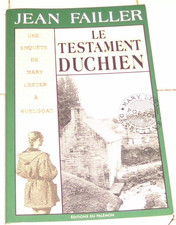 Jean FAILLER   le  testament