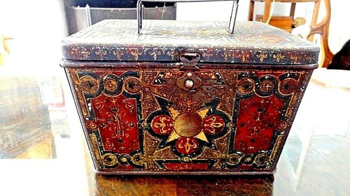 Ancienne boite biscuits - boite,