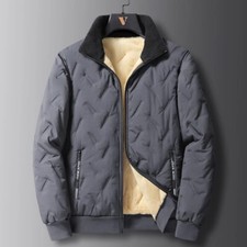 Parka pour Hommes, Veste D'hiver, Chaude, Décontractée, Légère de Qualité.