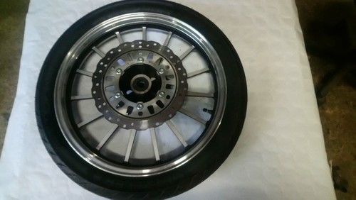 Jante roue avant complete - jante,