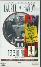 CASSETTE VIDÉO VHS SECAM LAUREL ET HARDY TÊTE DE PIOCHE NEUF SOUS BLISTER