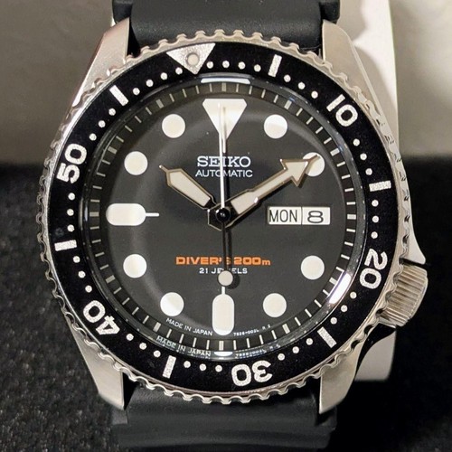 Seiko skx007j1 black boy - seiko,