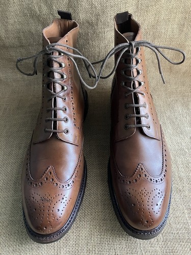 Bottes cuir marron meermin - en,