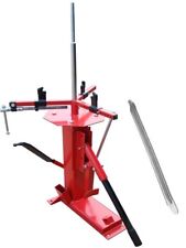 DÉMONTE PNEU UNIVERSEL jusqu'à 21" manuel AUTO MOTO + 1 Barre de Levier