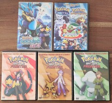 Lot 5 Dvd Pokémon Lucario