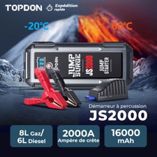 TOPDON JS2000 2000A démarreur