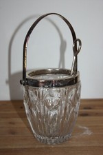 Seau à Glaçon ancien Verre