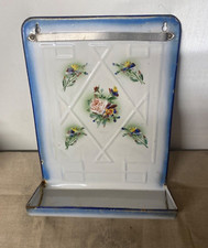 Ancien porte ustensile de cuisine en émail dans son jus quelque éclat 🤩🤩🤩