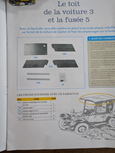 Construisez voiture de - la,