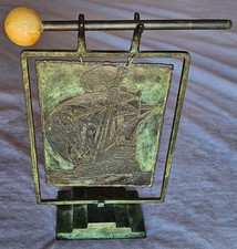 Gong de table en bronze LOYS