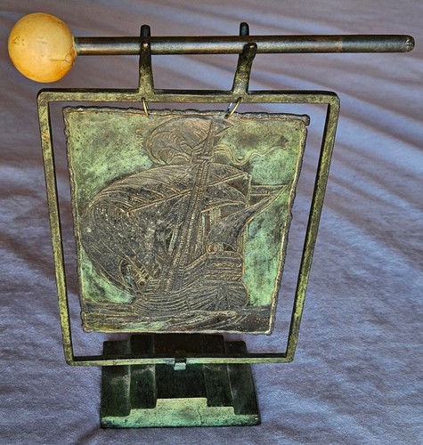 Gong table bronze - gong,