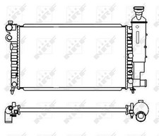 Nrf radiateur refroidissement - radiateur,,