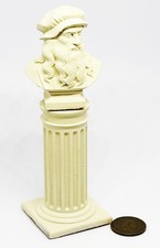 Maison De Poupée Buste De Léonard De Vinci Art Miniature Échelle 1:12 ML Tumdee