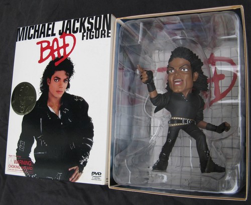 Michael jackson figurine - jackson, bad