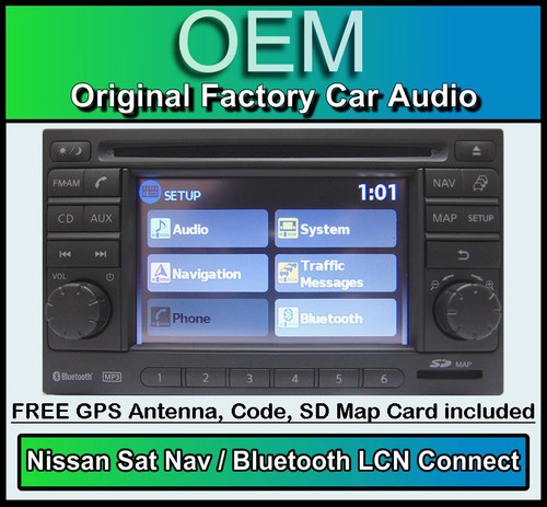 Nissan qashqai sat nav - qashqai, lcn