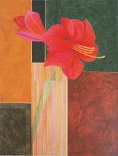 Pierre GARCIA FONS : Amaryllis - Lithographie originale signée
