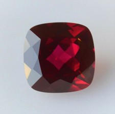 Rubis Hydrothermal Rouge Sang du Mozambique de 9,055 ct Taille Carré