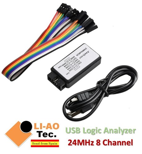 Usb logic analyzer 24mhz - 24mhz, 8
