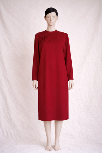 Robe midi laine nina ricci - midi,