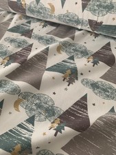 Tissu jersey de coton motifs