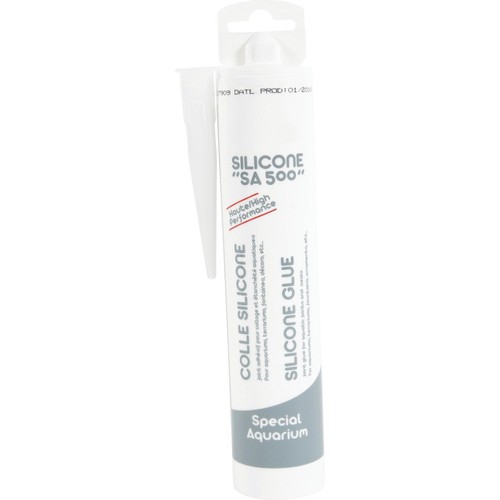 Colle silicone transparent