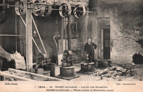 Carte postale reims marne - postale,