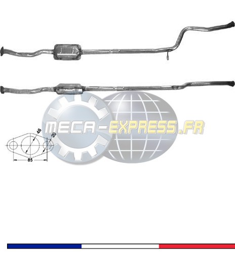 Catalyseur pour citroen saxo - pour,