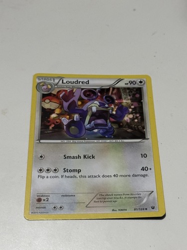 Loudred 124 uncommon - loudred, 81/124