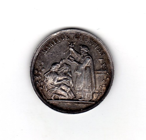 Médaille medal mariage argent - médaille,