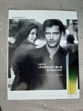 Publicité papier Parfum. Givenchy Very Irresistible de 2005 ANG - Perfume Ad 