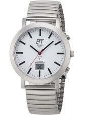 ETT EGS-11580-11M Montre Homme Solaire Radiocommandée 41mm 5ATM