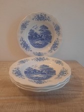 Lot de 4 assiettes creuses en