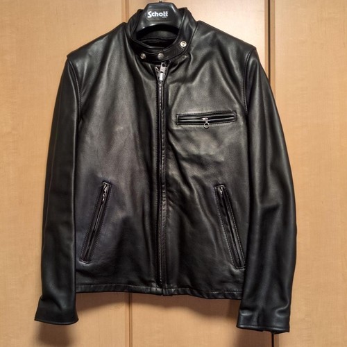 Veste cuir schott 141 - veste,