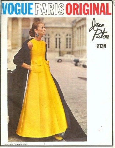 Patron couture vintage 1969 - patron,