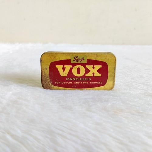 Vintage parrys vox pastilles - parrys,