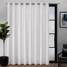 Paire rideaux polyester - rideaux,