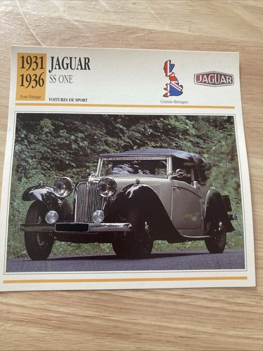 Jaguar one 1931 1936 - one,