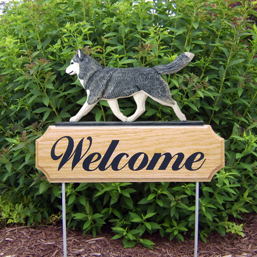 Panneau bienvenue bois - bienvenue, en