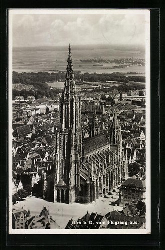 Carte postale ulm d - carte,