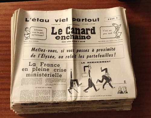 Canard enchaîné année - le,