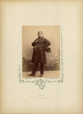 Harald Paetz, Theatre, Hostrup, Gjenboerne, Von Buddinge vintage albumen print