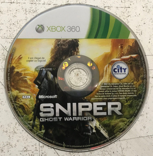 Sniper ghost warrior xbox 360 - ghost,