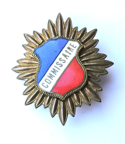 Insigne étoile commissaire - étoile,