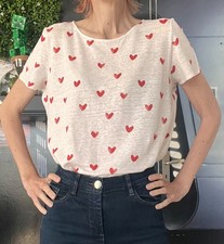 Tshirt Sezane lin coeurs T