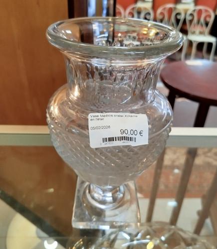 Vase medecis cristal - vase,