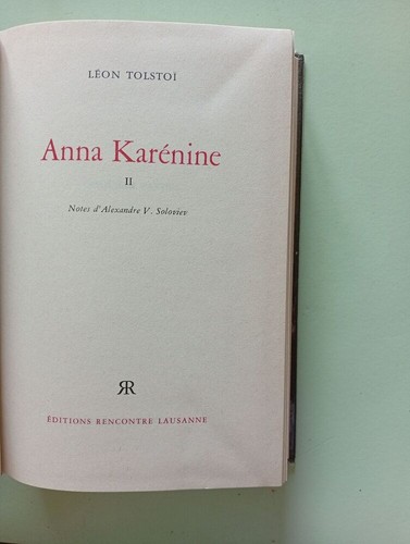 Anna karénine léon - |,