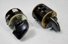 2 ancien interrupteur a came BACO tele hi fi radio ampli poste a galene N°2