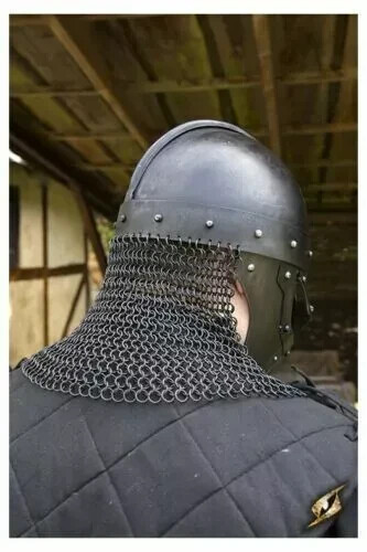 Casque noir nasal - , normand