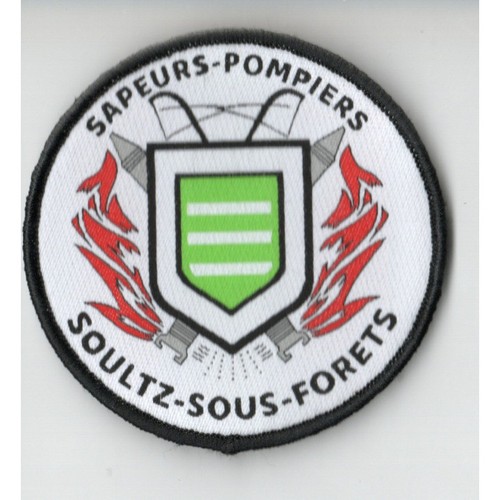 Ecussons pompiers soultz - ecussons, la